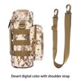 thumbnail image 1 of stanreset Water Bottle Nylon Bag Backpacking Hunting Zipper Closure Drink Kettle Storage Pouch Container Outdoor Equipment Desert Camouflage, 1 of 6
