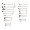 thumbnail image 2 of Juego de llaves GEARWRENCH Flex Combination Tracheting 25 piezas SAE/MM, 2 of 8