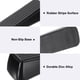 thumbnail image 3 of Uxcell 4 Sets Fuertes Topes de Puerta con Soporte Adhesivo y Protectores, Negro, 3 of 7