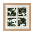 thumbnail image 1 of Granos patrón de camuflaje linea de arte ilustración Pantalla de escritorio de pared de marco 4 aperturas, 1 of 4