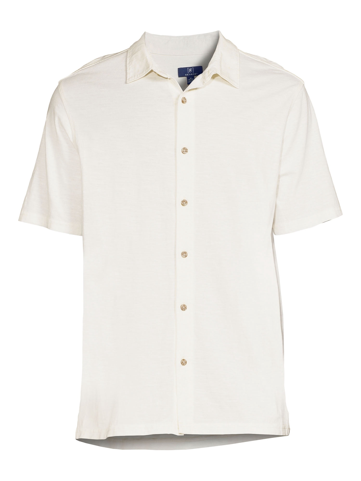 George Men’s Knit Button Down Shirt, Sizes S-3XL