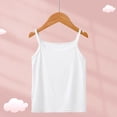 thumbnail image 2 of XXWXYD Toddler Girls Sleeveless Camisole Tank Top Ballet Dance Gymnastics Undershirt Stretchy Athletic Wear for Dance Practice, 2 of 4
