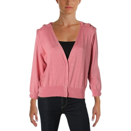Bow Trim Sweater - City Chic Womens Plus Bow Long Sleeves Cardigan Sweater