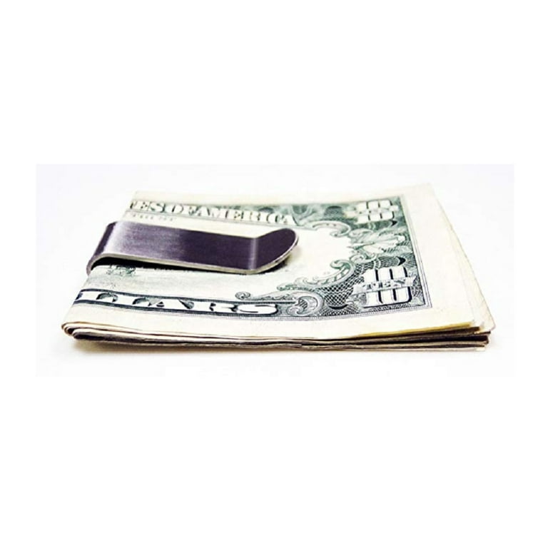 WalletGear Double-Sided Money Clip & Credit Card Holder