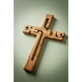 thumbnail image 4 of Earthwood 156164 8 in. Olive Wood Large Jesus Wall Cross, 4 of 4
