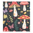 thumbnail image 6 of Mushrooms and Flowers Pattern Dishwasher Magnetic Refrigerator Magnet Cover Kitchen Art Panel Decal Sticker Home Decorative 23"x26", 6 of 6