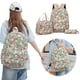 thumbnail image 2 of Likrtyny Juego Mochila Floral 3 Piezas Con Almuerzo Y Estuche para Bolígrafo Mochila (flor Verde), 2 of 9
