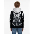 thumbnail image 3 of Fortnite, Boys Licensed Cosplay Hoodie, Skull Trooper, Sizes XS-XXL, 3 of 7