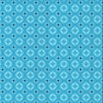 thumbnail image 1 of Ahgly Company Machine Washable Indoor Square Transitional Bright Cyan Blue Area Rugs, 7' Square, 1 of 7
