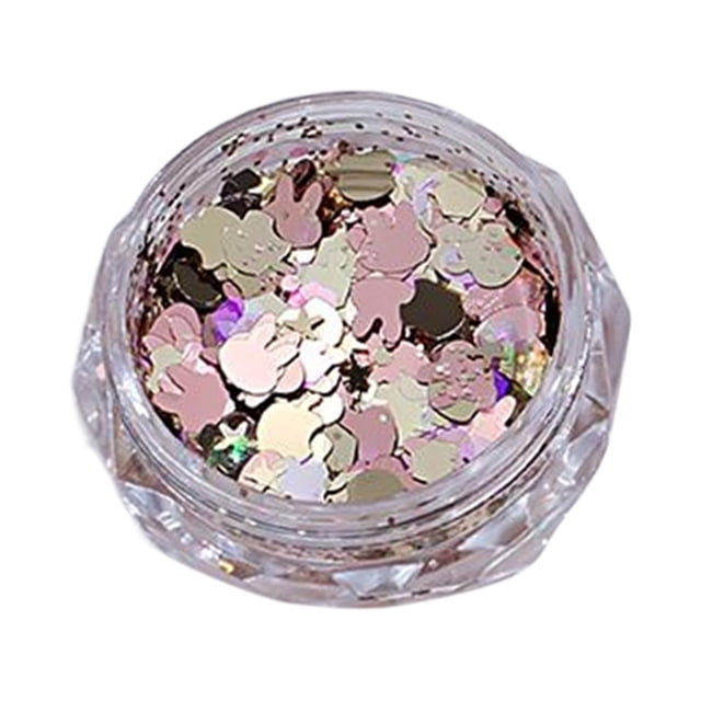 Lentejuelas de uñas Sunnimix Brillante Brillante Estilo B