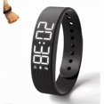 thumbnail image 1 of wonima44 Fitsleeps Alarm Clock Watch, Fitsleeps Alarm Bracelet for Deep Sleepers, Silent Vibration Wake Up Wristband, Physical Wake-Up Without Sound Snooze Free Smart Bracelet for Unisex (Black), 1 of 1