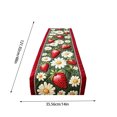 thumbnail image 3 of 2026 Christmas Home Party Decoration Quilted Table Runner Strawberry And Daisys Designs Farmhouses Rustics Home Decor For Dining Table Kitchen Christmas Christmas Celebration Party Supplies, 3 of 7