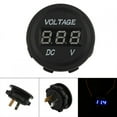 thumbnail image 2 of Voltage Meter, Volt Meter Tester LED Display White  For Motorcycle For  For Boats For Car, 2 of 8