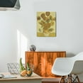 thumbnail image 4 of Vincent Van Gogh's Canvas Wall Art - Sunflowers 1888 Classic Artwork Picture Print with Framed Famous Oil Painting Hang for Home Office Bedroom Living Room Wall Decor-12" X16", 4 of 7