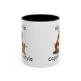 thumbnail image 2 of Sip, smile capybara style-Funny Humor capybara Accent Coffee Mug,11oz 15oz, 2 of 4