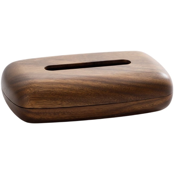 Wooden Tissue Box Cover, Wood Tissue Box Holder, Tissue Paper Holder Napkin Dispenser for Bathroom Bedroom Dinner Table