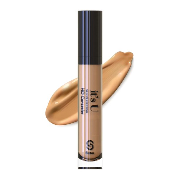 Sistar it's U Skin Perfecting HD Corrector completa Ligero Corrector de larga duración Líquido corrector de contorno Maquillaje 5 ml / 0,17 fl. oz (beige miel)