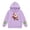 Purple, variant on UACY Girls Christmas Hoodie Kids Cute Preppy Fleece Lined Long Sleeve Santa Claus Graphic Hooded Sweatshirt Fall Winter Pullover Tops (Khaki, 9-10 Years)