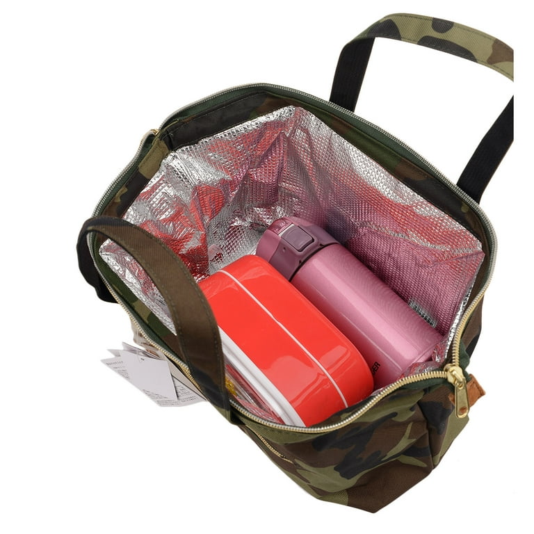 Anello and Paquet du Cadeau Crossover Light Camouflage Mini Tote Zip Lunch Cooler Bag Walmart