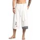 thumbnail image 1 of Hombres 3/4 Largos Pantalones Cortos De Algodón Ropa De Lino, 1 of 7