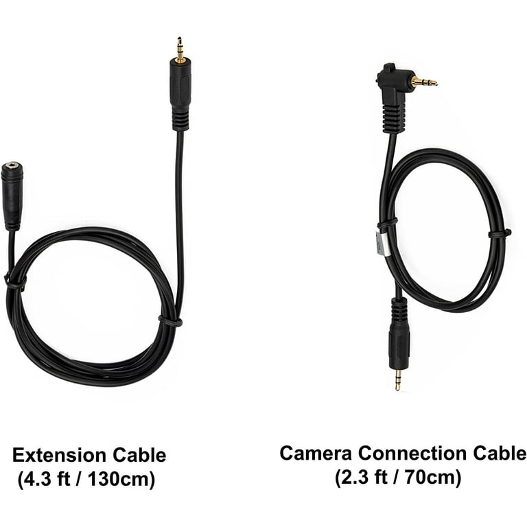 RS-60E3 Remote Switch Shutter Release Cord for Canon EOS Rebel T6