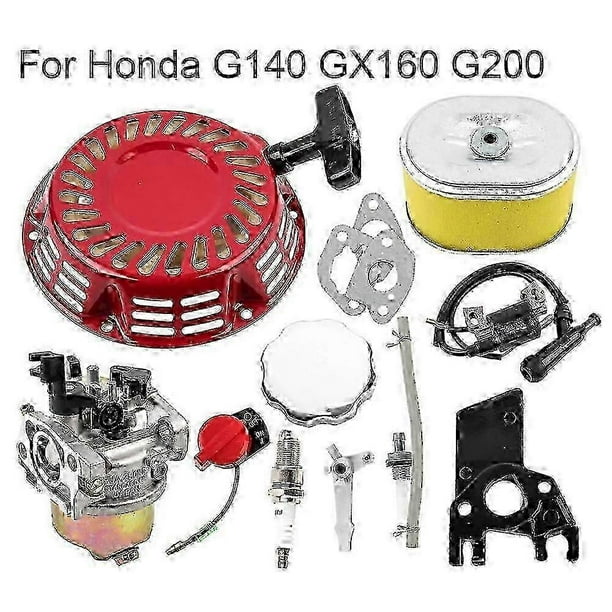 Carburetor Set Service Carburetor Plug Ignition Coil Recoil Gaskets For Honda GX140 GX160 GX200 hwy