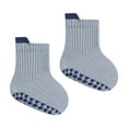 thumbnail image 3 of Wancir 3PC Baby Non Slip Grip Socks Toddler Knee High Anti Skid Crew Slipper Crawling Socks for Girls Boys Newborn, 3 of 5