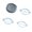 Blue gray, variant on lanema Kitchen Gadget Eggs Cutter for Slicing and Dividing Hard Boiled Eggs and Century Eggs Stainlessed Steel Construction