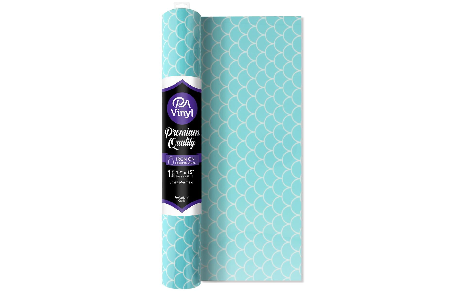 iron on vinyl 12x15 roll small mermaid walmartcom
