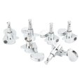 thumbnail image 4 of Guitar Tuner Peg, Simple Style Guitar Tuning Keys Metal Semicircle 3L3R Decorative  For Maintenance Silver,Black, 4 of 8
