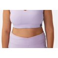 thumbnail image 3 of Trendy Plus Size Active Ultimate Workout Crop Top Ultima Lavender 14W, 3 of 3