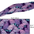thumbnail image 2 of GZHJMY Women Girls Long Silk Scarf, Spring Blossom Seamless Pattern Summer Lightweight Shawl, Outdoor Floral Large Wrap 71X35 Inch, 2 of 5