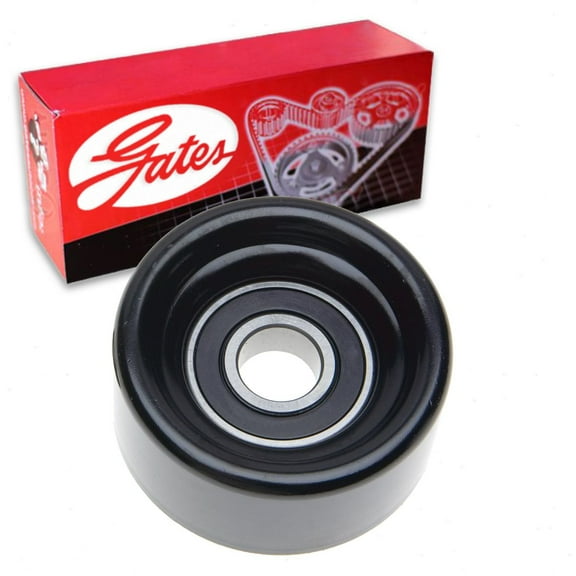Gates DriveAlign Drive Belt Tensioner Pulley compatible with Chevrolet Colorado 2.8L 2.9L 3.5L 3.7L L4 L5 2004-2012
