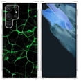 thumbnail image 1 of Green Marble Case for Samsung Galaxy S22 Ultra,Aesthetic Art Design Pattern Soft TPU Bumper Case Cover, 1 of 5