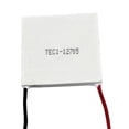 thumbnail image 2 of 1pc 5A 12V Generador De Disipador Térmico Módulo Termoeléctrico De Enfriamiento 40x40 Mm Cola Enfriador termoeléctrico del disipador de calor, 2 of 6