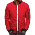 thumbnail image 1 of Men's Lightweight Puffer Jacket Winter Packable Classic Collar Short Down Coat, 1 of 2