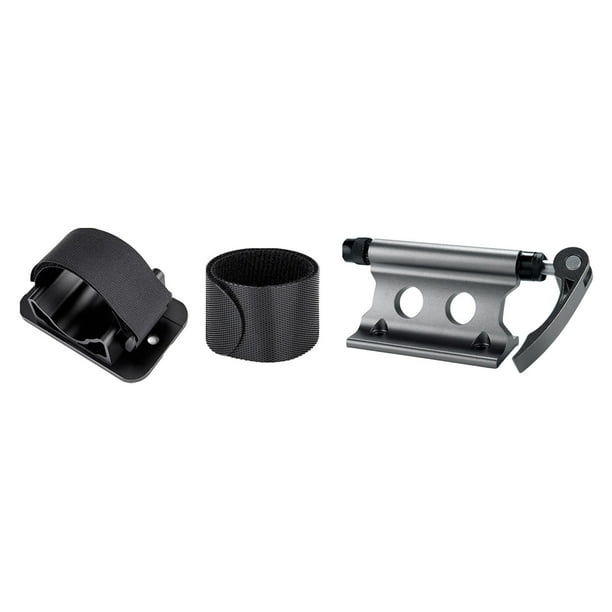 Soporte de horquilla para bloque de bicicleta, soporte de liberación rápida de aleación de aluminio, soporte de estacionamiento, soporte de horquilla Negro DYNWAVEMX Soporte de horquilla para bloque de bicicleta