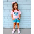 thumbnail image 3 of Cute Axolotl Birthday Shirt for Boys and Girls Kawaii Party Hat Graphic Tee for Kids and Toddlers Pink Shirt 2T, 3 of 8