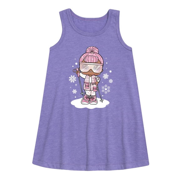Lol Surprise! - Snowbunny And Snowflakes - Toddler & Youth Girls A-line Dress