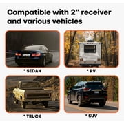 CRAVOT E2 PLUS Foldable Hitch 2-eBike Rack, 200 LBS Capacity, 2 Receiver