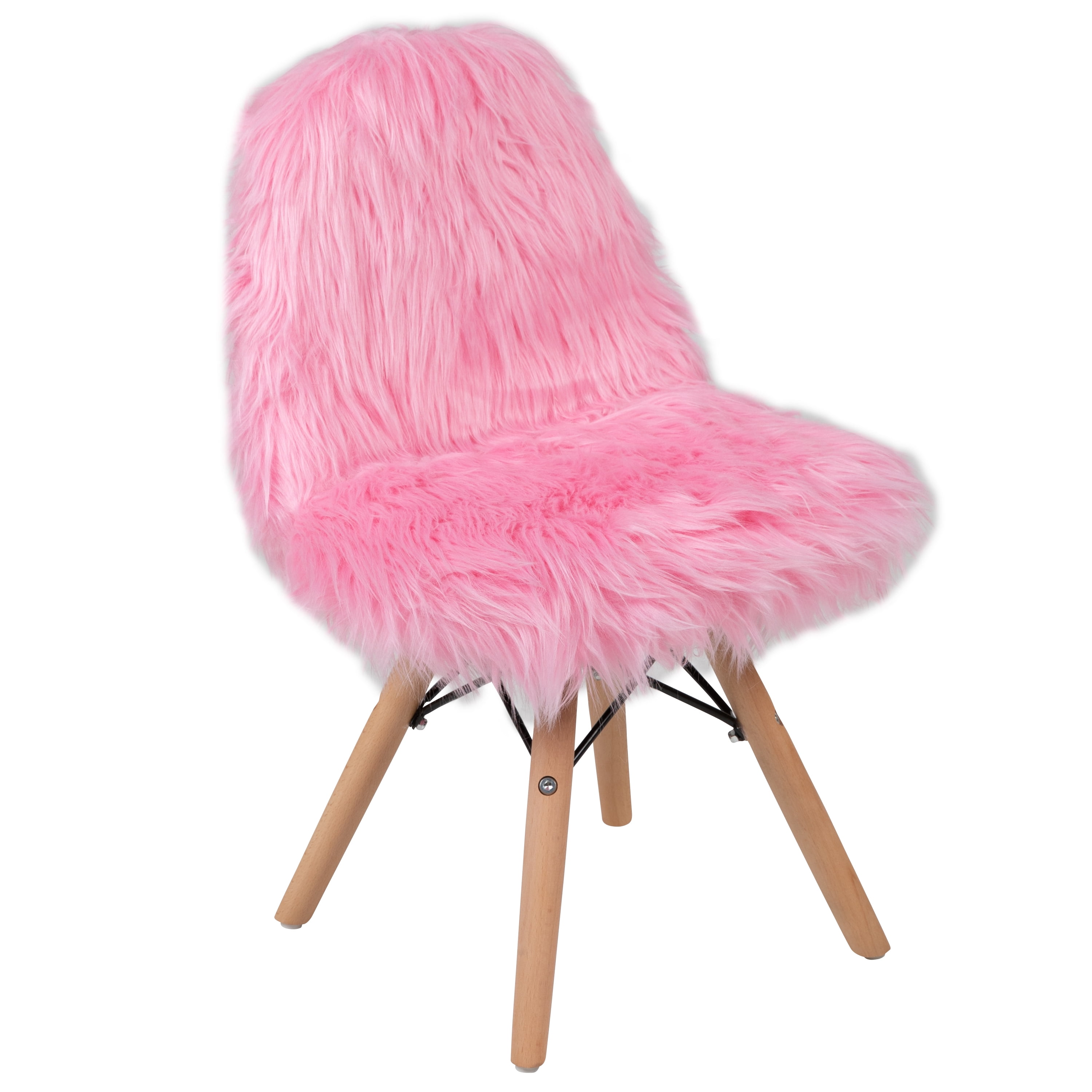 Maggie faux fur shag chair sale