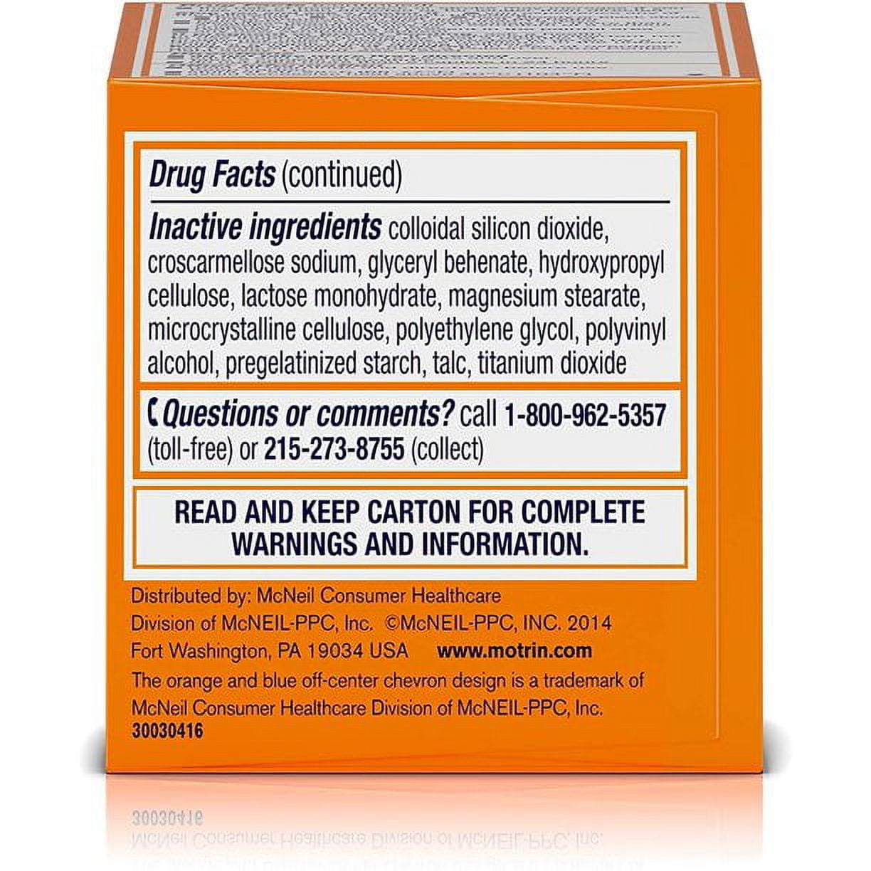Motrin Pm Ibuprofen 200 Mg Pain Reliever And Nighttime Sleep-Aid Caplets - 80 Ea, 2 Pack