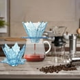 thumbnail image 6 of Deals of The Day Clearance! Coffee Dripper 1-2 Cups, Resin Pour Over Coffee Maker, Reusable Coffee Filter Cup for Slow Brewing, Transparent Pour Over Coffee Accessory for Home & Travel, 6 of 9