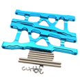 thumbnail image 1 of 1 par de brazos de suspensión de aleación de aluminio para mejorar las piezas del coche RC a escala 1/10. Azul claro, 1 of 9