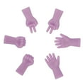 thumbnail image 1 of 6pcs Knitting Needles Point Protectors For DIY Weave Knitting Sewing Mix Shaped Needle Tip Stopper, 1 of 8