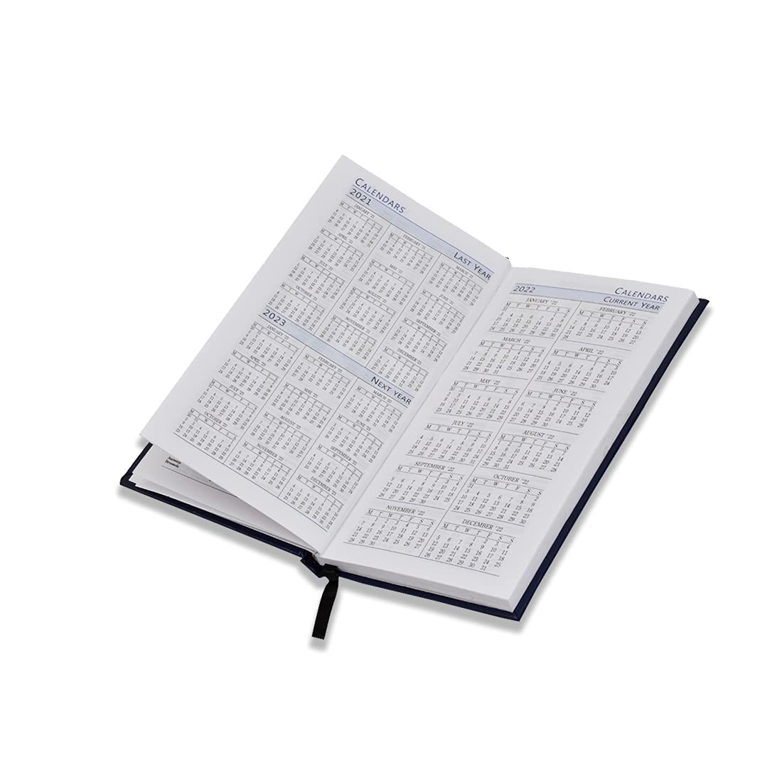 PrintValue Executive Pocket Organizer Diary 2022 Daily Weekly