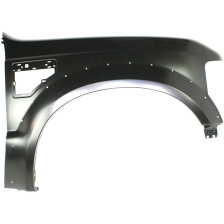 Fender Compatible with FORD F-450/F-550 SUPER DUTY 2008-2010 Right Passenger Side with Wheel Opening Molding Holes