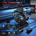 thumbnail image 2 of Auriculares para juegos FIFINE AmpliGame H9 USB 7.1 Surround Sound, 2 of 7