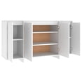 thumbnail image 5 of vidaXL Sideboard White 135x41x75 cm Engineered Wood, 5 of 5