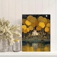 thumbnail image 2 of Toile Murale Paysage d'Arbre Doré 15,75 X 11,81 Pouces, 2 of 8